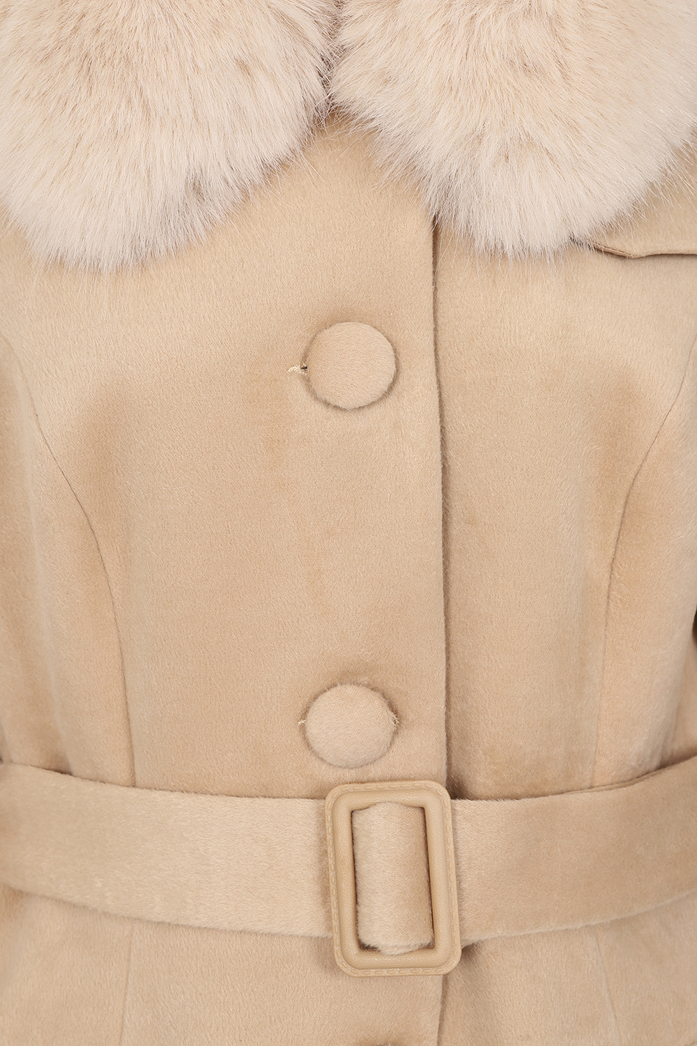 Matilda Swing Coat in Beige